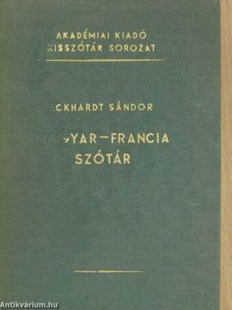 Magyar-francia szótár