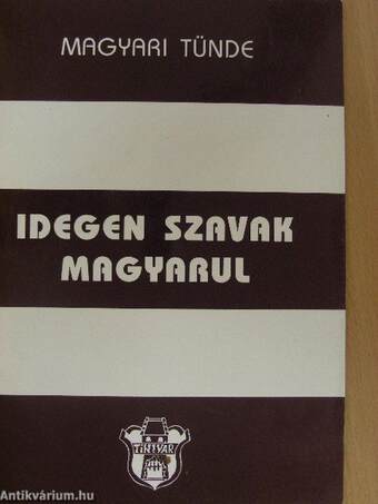 Idegen szavak magyarul