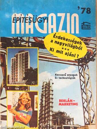 Építésügyi magazin '78