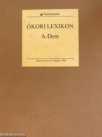 Ókori lexikon I/1. (töredék)