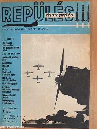 Repülés-űrrepülés 1971-1973 (vegyes számok) (22db)