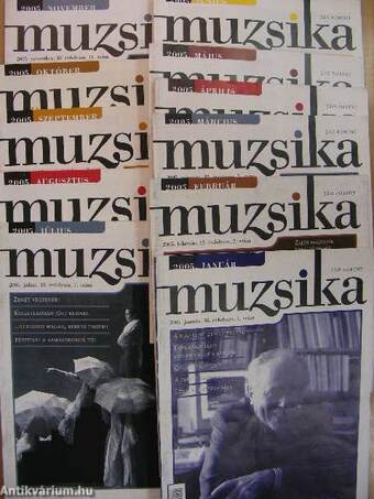 Muzsika 2005. (nem teljes évfolyam)