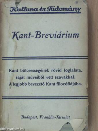 Kant-Breviarium