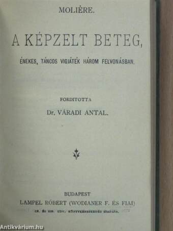 A képzelt beteg/A fösvény