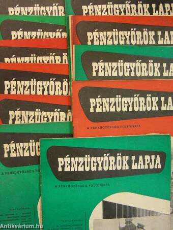 Pénzügyőrök Lapja 1959. január-december