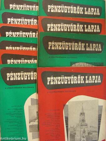 Pénzügyőrök Lapja 1961. (nem teljes évfolyam)