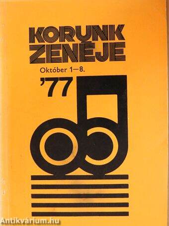 Korunk zenéje '77