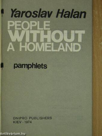 People without a Homeland