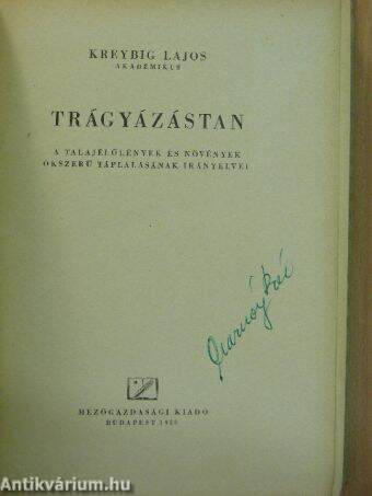 Trágyázástan