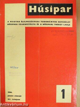 Húsipar 1966-1967. január-december