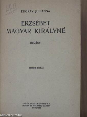 Erzsébet magyar királyné