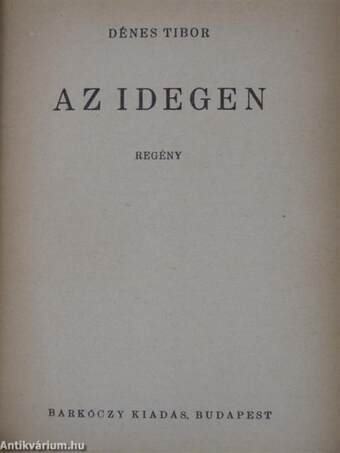 Az idegen