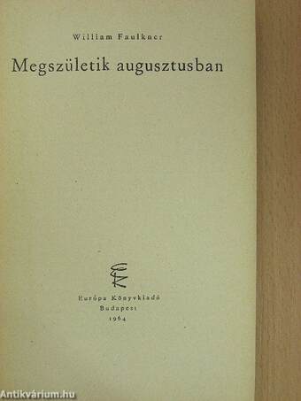 Megszületik augusztusban