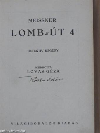 Lomb-út 4