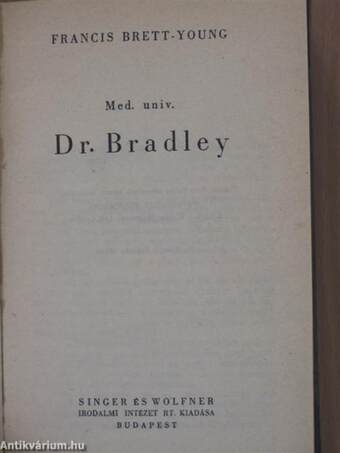 Med. univ. Dr. Bradley