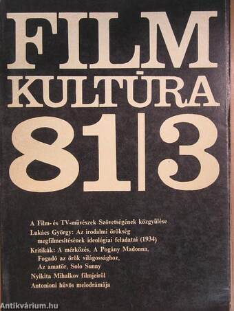 Filmkultúra 1981. május-június