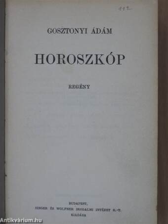 Horoszkóp