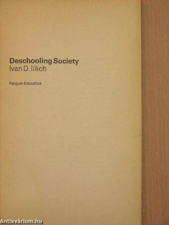 Deschooling Society