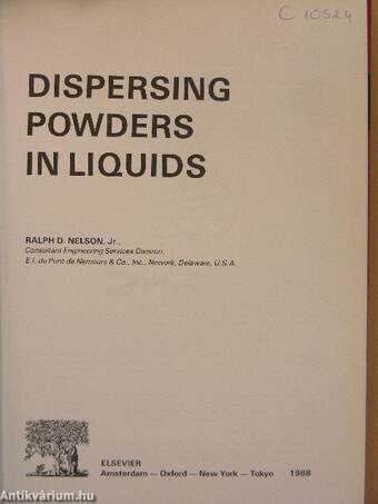 Dispersing Powders in Liquids