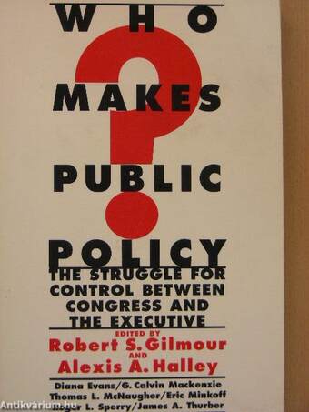 Who Makes Public Policy?