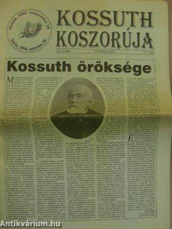 Kossuth koszorúja 2003. október