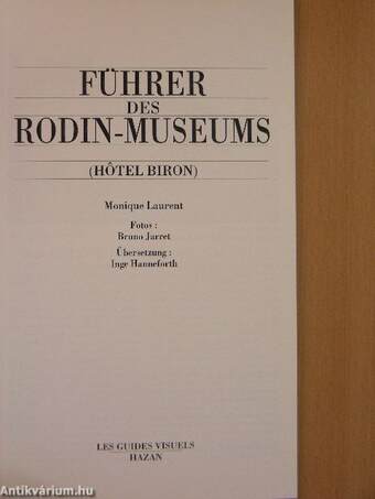 Führer des Rodin-Museums