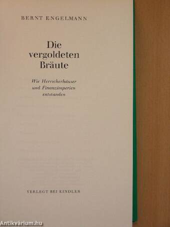 Die vergoldeten Bräute