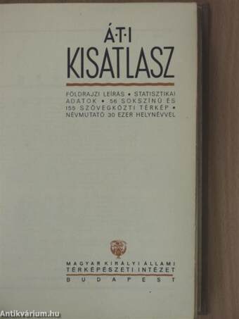 Á. T. I. kisatlasz