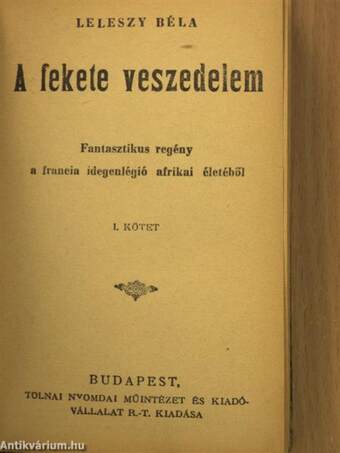 A fekete veszedelem I-II.