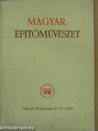 Magyar Építőművészet 1955/9-10.
