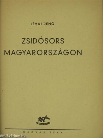 Zsidósors Magyarországon