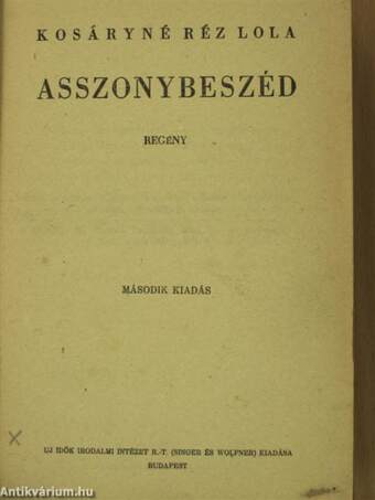 Asszonybeszéd