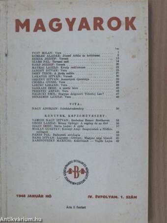 Magyarok 1948. január