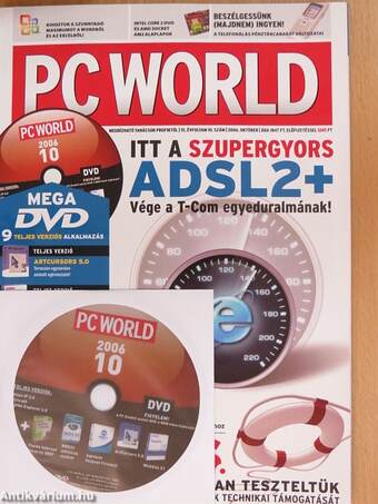 PC World 2006. október - DVD-vel
