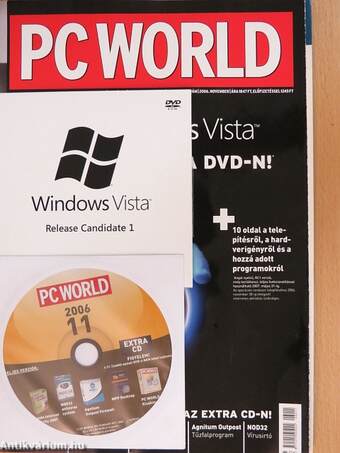 PC World 2006. november - DVD-vel és CD-vel