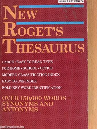 New Roget's Thesaurus