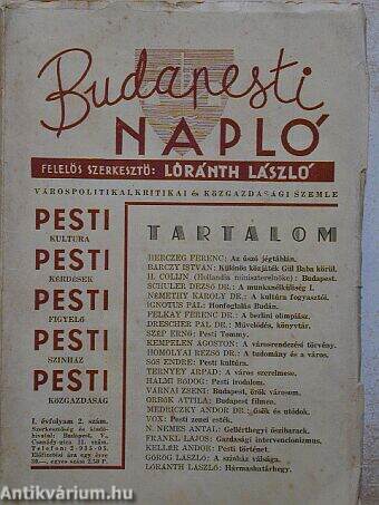 Budapesti Napló 1937. február