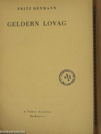 Geldern lovag