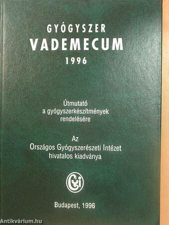 Gyógyszer vademecum 1996. I. (töredék)