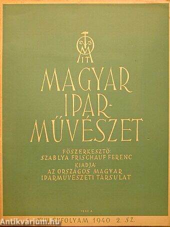 Magyar Iparművészet 1940/2.