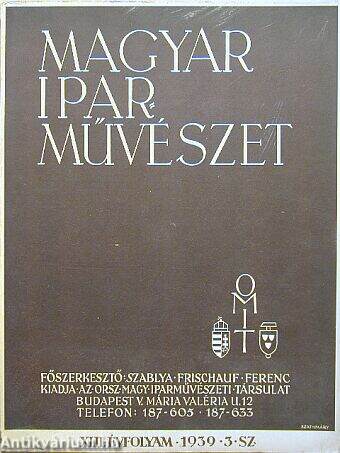 Magyar Iparművészet 1939/3.