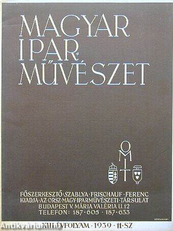 Magyar Iparművészet 1939/11.