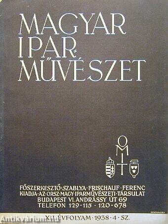 Magyar Iparművészet 1938/4.