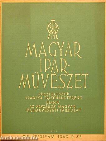 Magyar Iparművészet 1940/9.