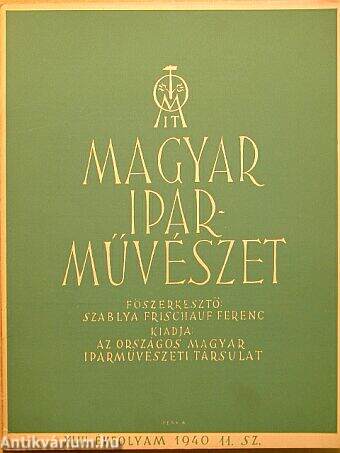 Magyar Iparművészet 1940/11.