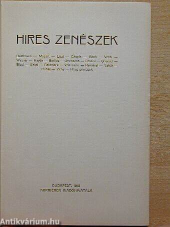 Hires zenészek