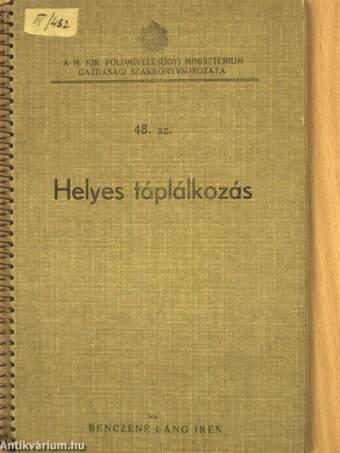 Helyes táplálkozás