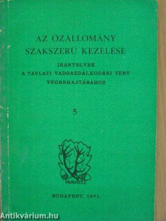 Az őzállomány szakszerű kezelése