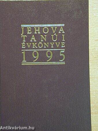 Jehova tanúi évkönyve 1995