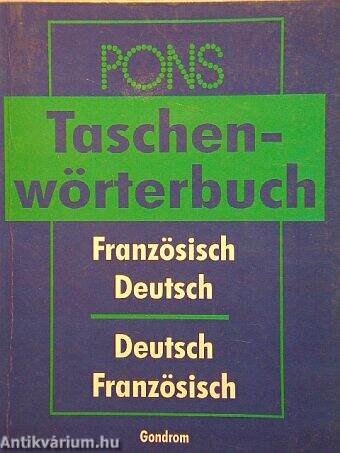 Taschenwörterbuch Französisch-Deutsch/Deutsch-Französisch